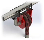 Monoxivent Reel on Rail